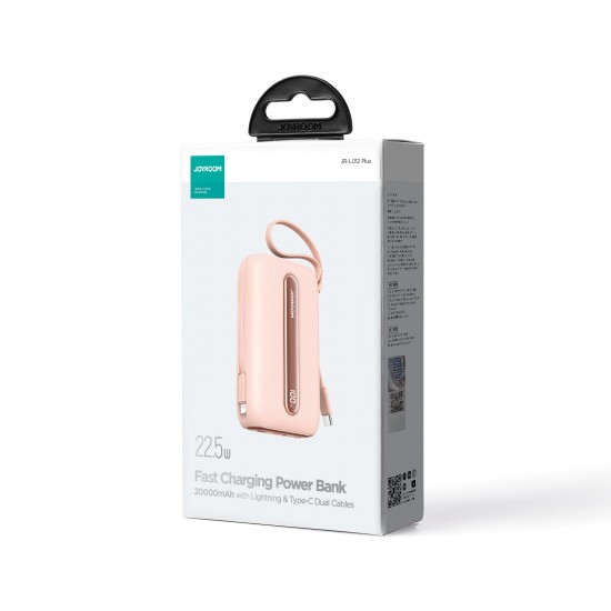 Power Bank Mobile Joyroom Mini 22.5W 20000Mah JR-L012 Plus Pink